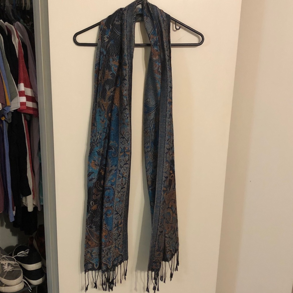 Blue Scarf